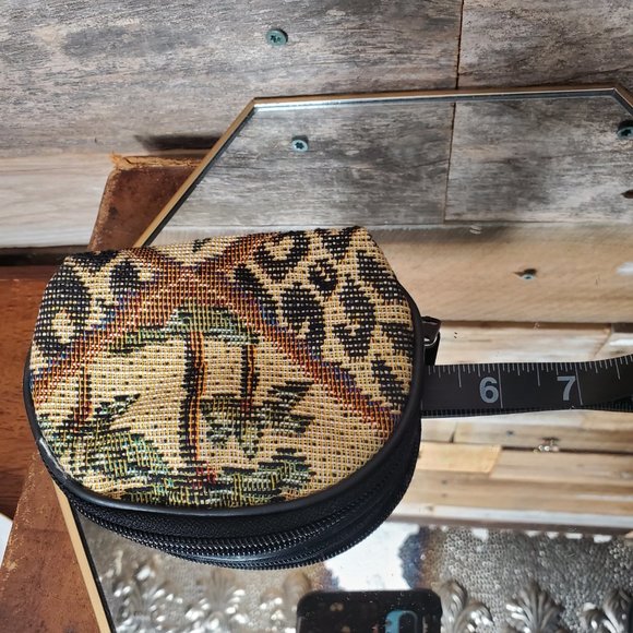 Tapestry Coin - Money Purse Southwest Design - Zippered - Lined - Picture 3 of 5